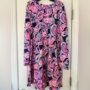 Lilly Pulitzer Etta long sleeve dress * size M * EUC * $90 * orig: $158
